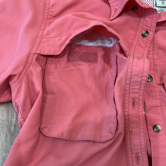 L.L. Bean | Women’s Outdoor Vented Quick Dry Shirt Salmon - Picture 4 of 6